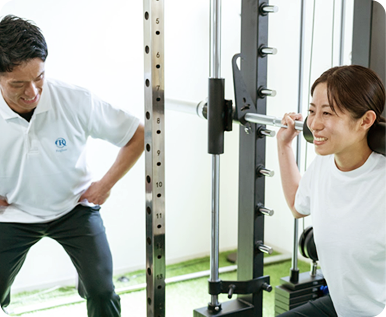 理学療法士による科学的トレーニング